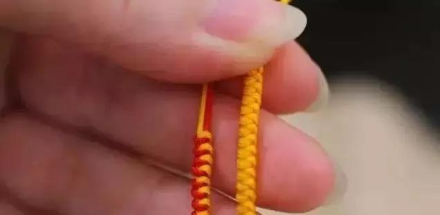 最容易学会的手串打结方法,小叶紫檀手串编绳打结