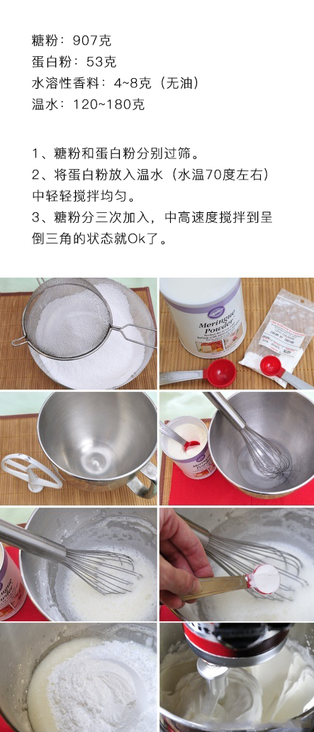 翻糖蛋糕糖霜技巧,糖霜香草饼干的做法