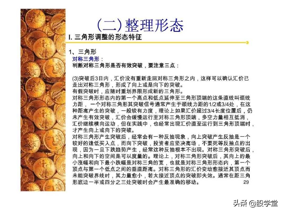 股票经典技术图形集锦,股票k线形态图解大全视频