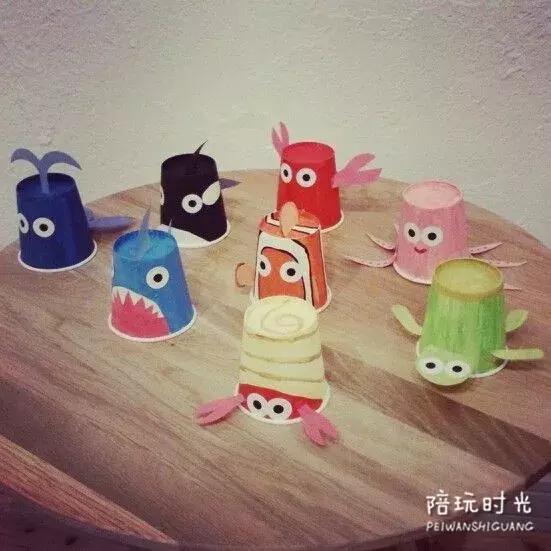 小朋友纸杯新玩法,发现更多有趣纸杯新玩法