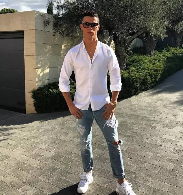 世界足坛十大美男子c罗,c罗5个世界足球先生