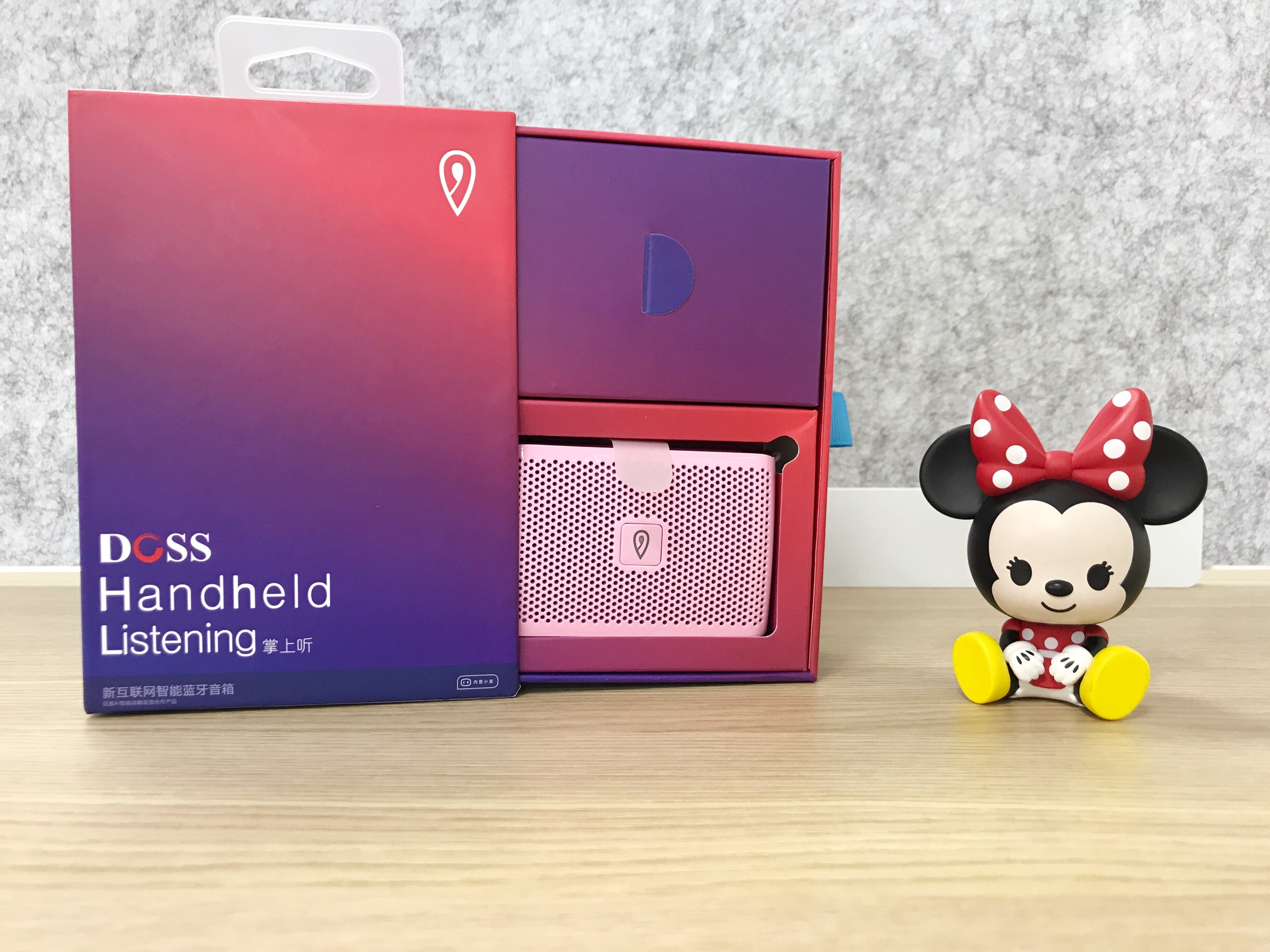 h-doss掌上听智能蓝牙音箱,doss小度智能音箱评测