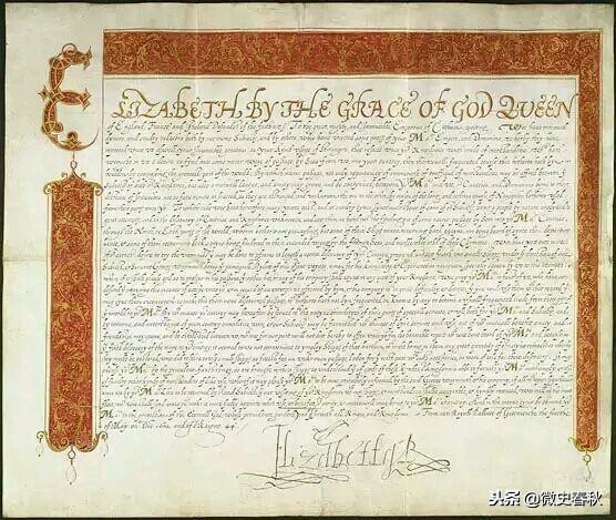 伊丽莎白女王写给明朝皇帝,伊丽莎白一世曾写信给明万历皇帝
