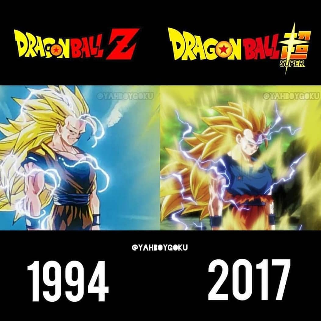 龙珠超和龙珠z的画风对比,龙珠画风与别的漫画画风对比