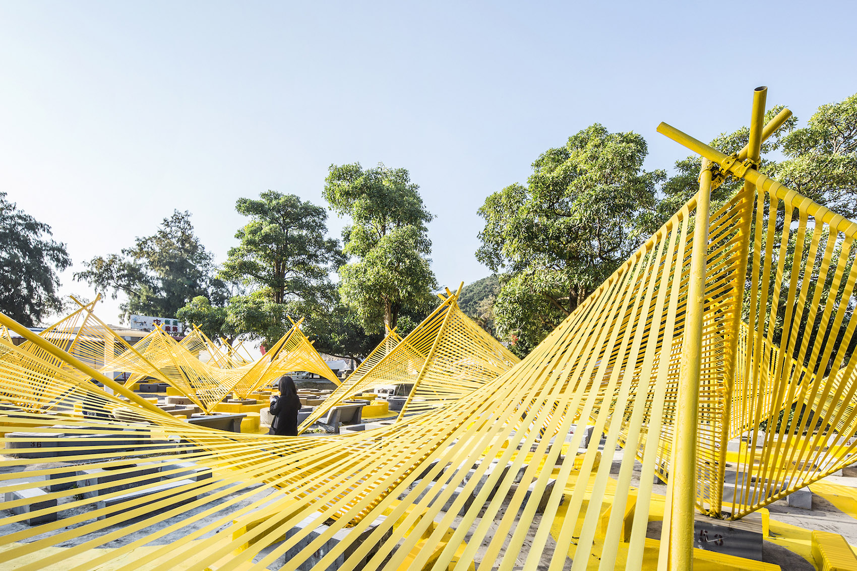 “篝火”空间装置，深圳/MAT超级建筑事务所