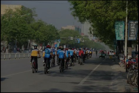 骑行美景发现身边的美,骑自行车旅行风景
