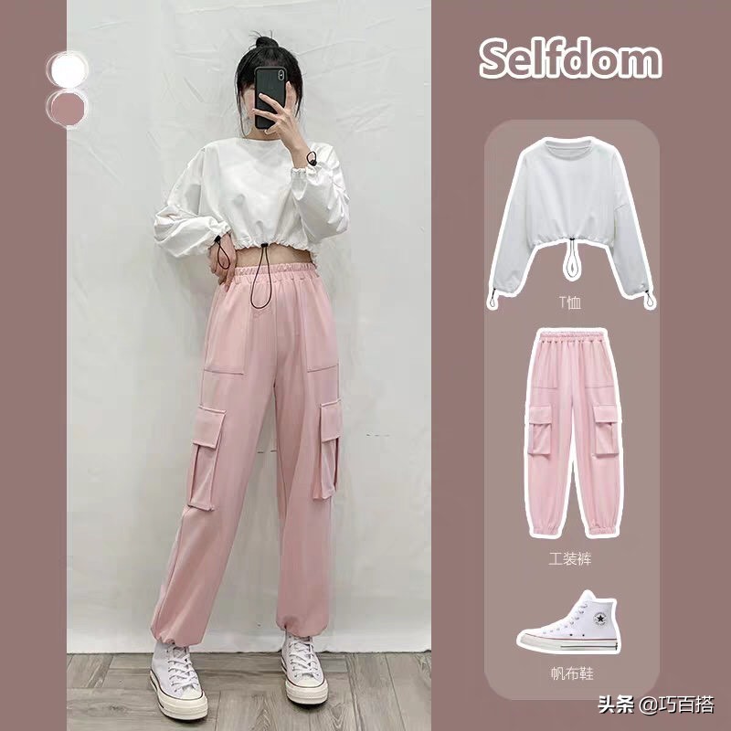 马卡龙色搭配方法秋冬,女生秋冬穿搭小众高级感马卡龙色