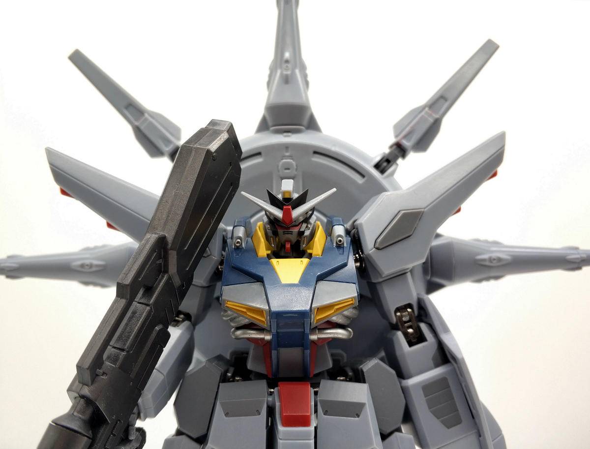 模玩机设:CC机设君临战场的复仇天帝ZGMF-X13A神意高达