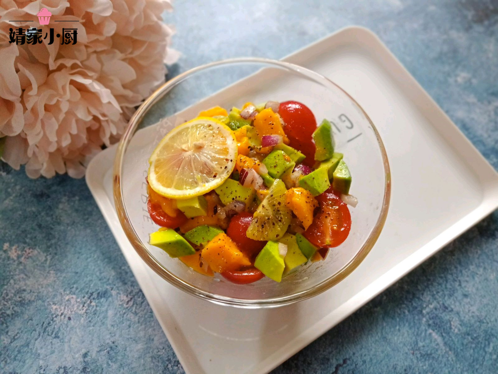 5分钟轻松搞定低脂蔬果沙拉,小蛮腰水果沙拉