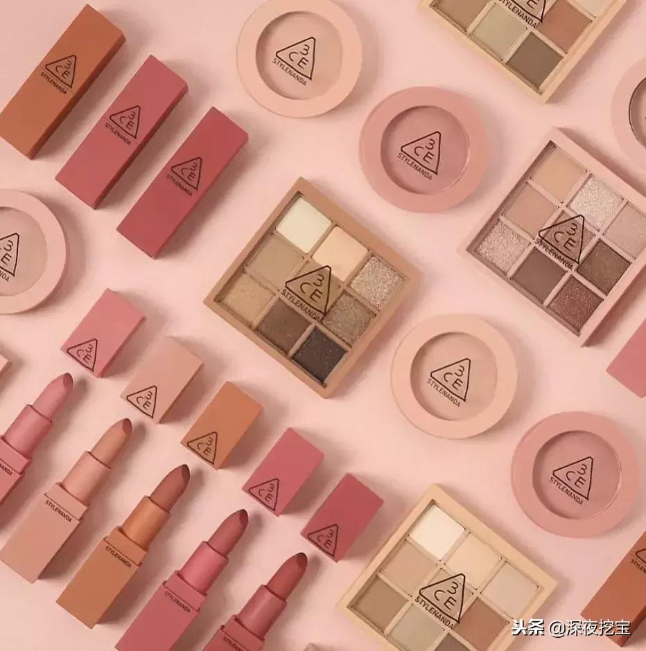 美妆3ce口红最火的几个色,韩妆口红3ce