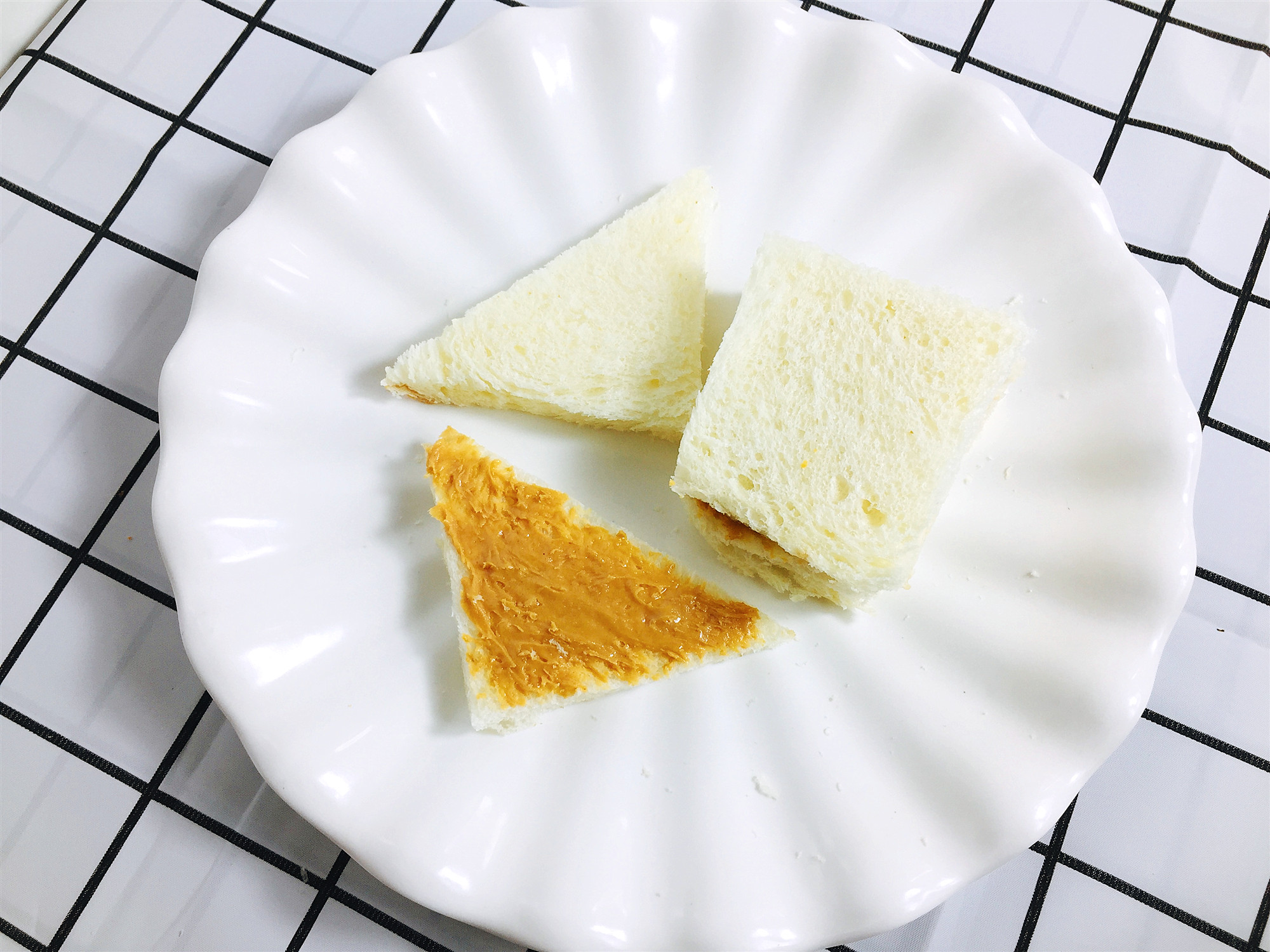 花生酱西多士吐司家庭版,花生西多士吐司的做法