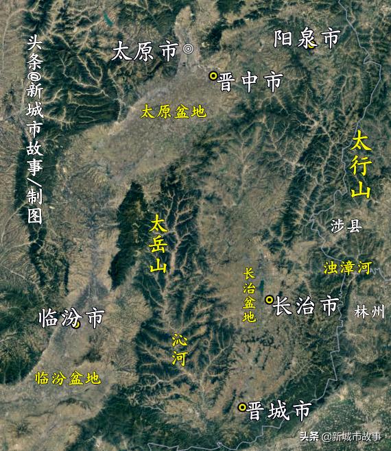山西省长治县行政区划图,长治市潞城区最新行政区划图