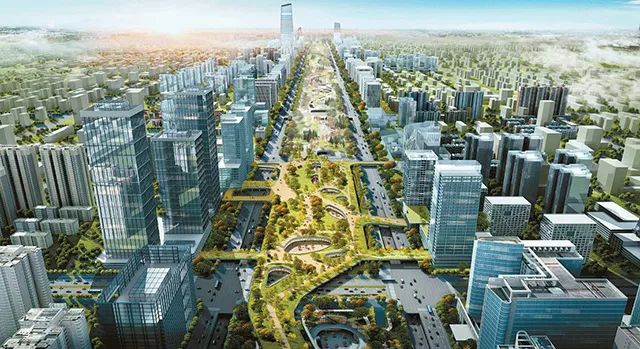 幸福林带绿化方案曝光，城东体育场馆群呼之欲出