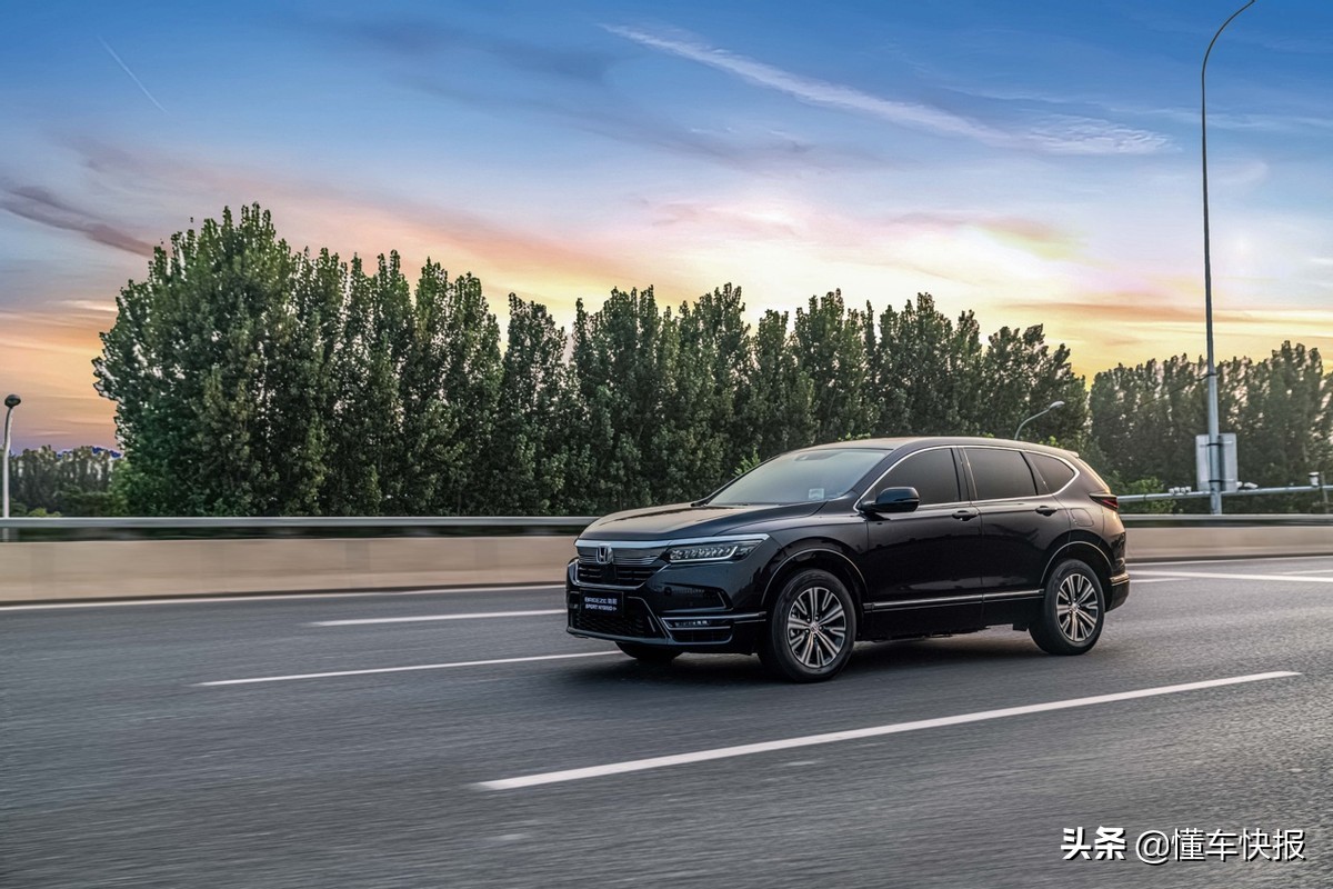 新款本田皓影锐混动豪华版试驾,新款本田皓影锐混动高速试驾
