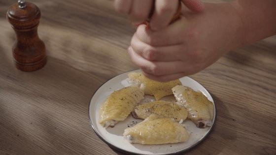 盐煎鸡翅,香酥脆盐煎鸡翅