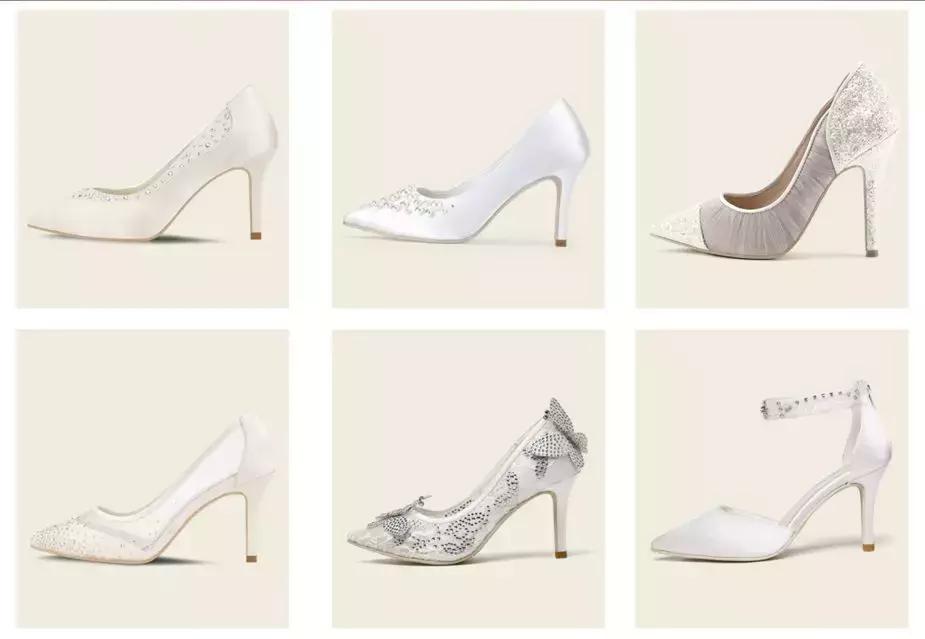 除了撞款的大牌婚鞋，小众+平价的美貌婚鞋走一波