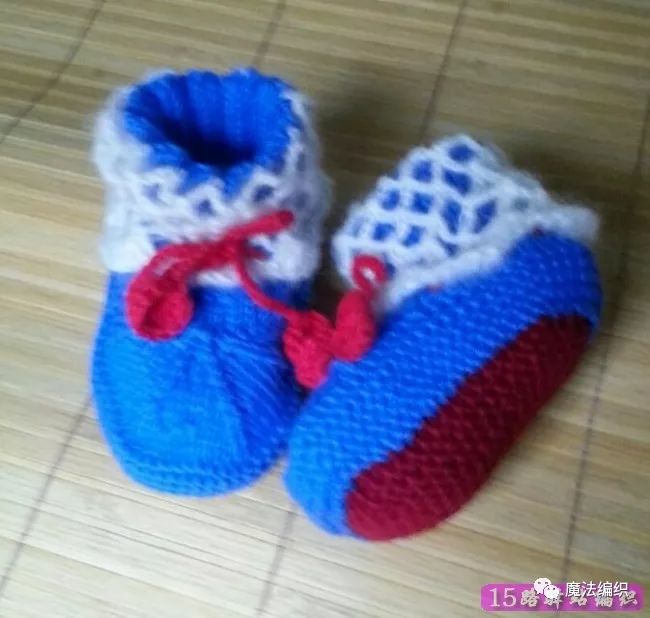 双底宝宝鞋编织教程,编织双色宝宝鞋的视频教程