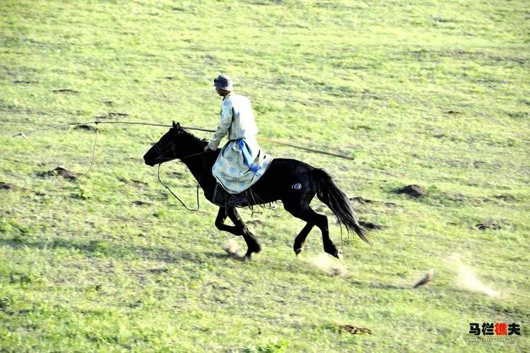 布里亚特牧民骑马摄影作品,草原蒙古族服饰摄影