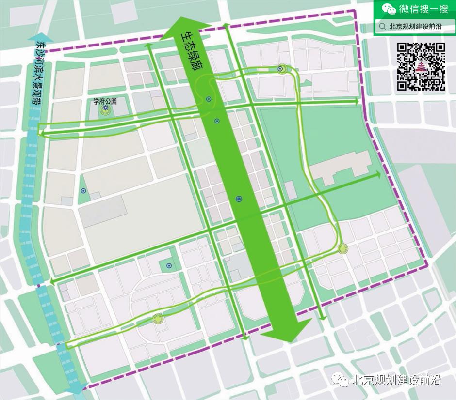 沙河高教园未来5年规划图,昌平沙河高教园周边规划东沙河