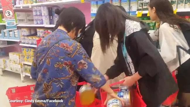 澳洲本土人抢奶粉,澳洲疯狂购物奶粉
