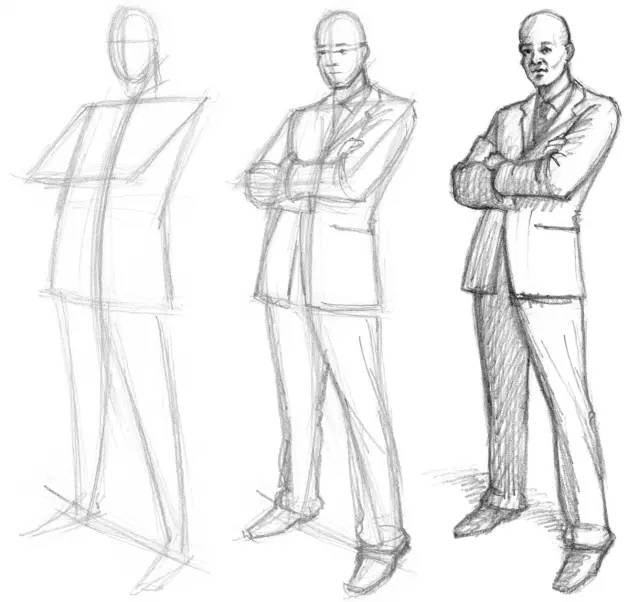 脸部线稿基础画法,线稿结构图怎么画