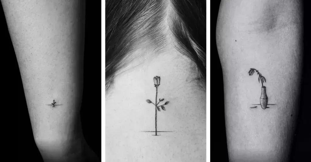 会动的纹身图案,有意境的纹身