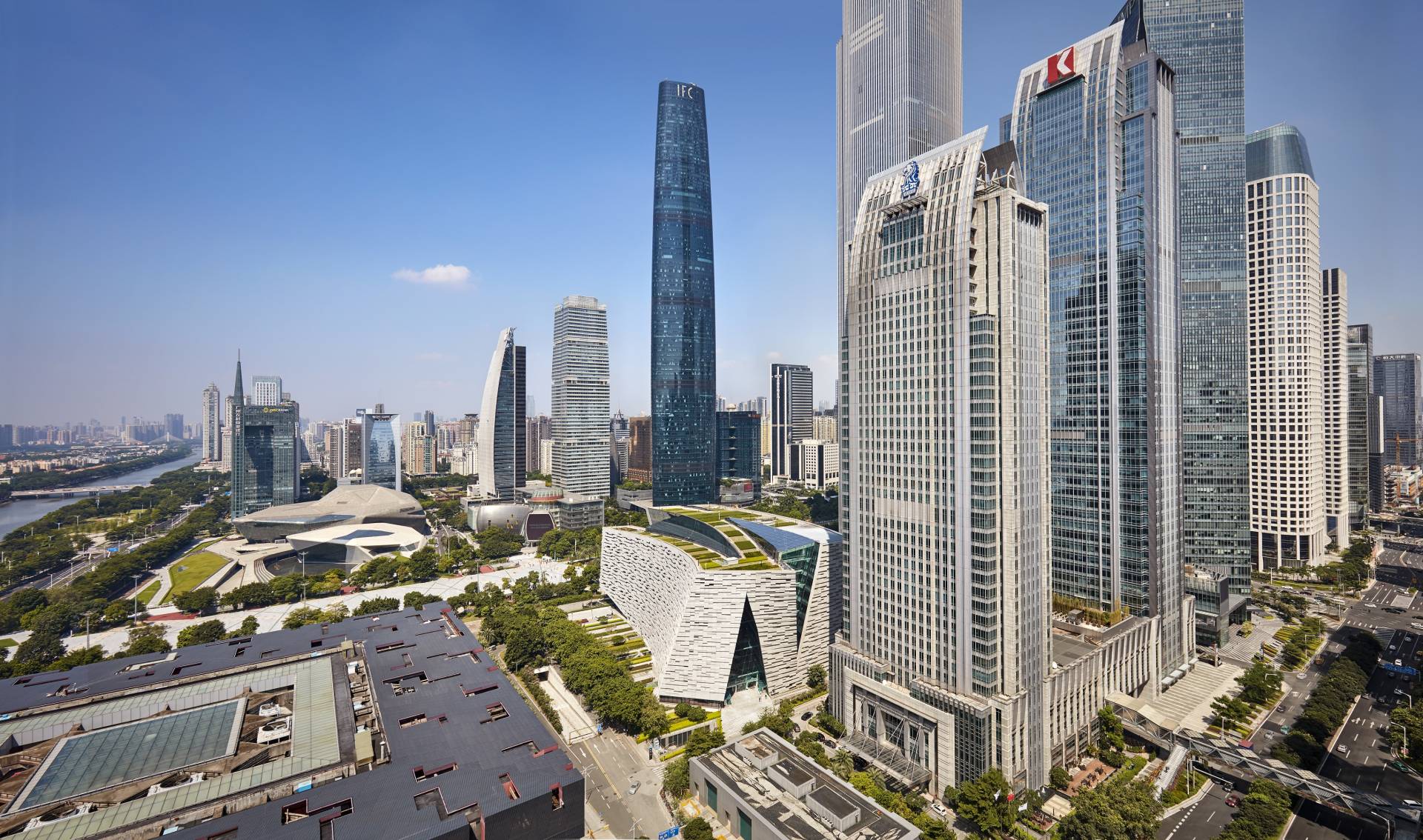 广州富力丽思卡尔顿酒店客房,广州富力丽思卡尔顿酒店设计