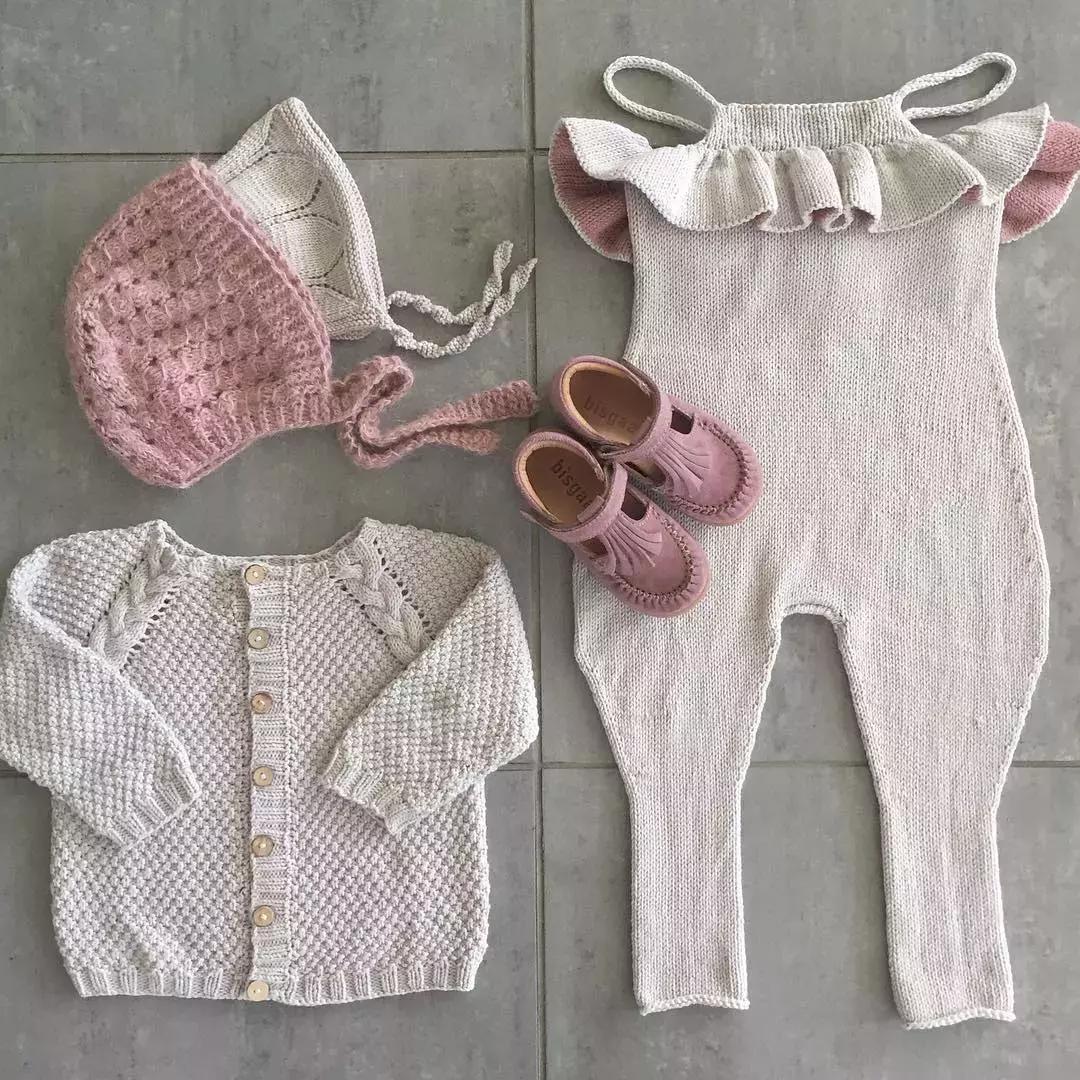 宝宝衣服编织教程0-1岁连体,宝宝个性连体衣的编织教程完整版