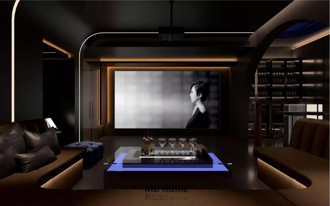 家庭影音室装修设计全攻略,家庭影音室顶部星空效果图