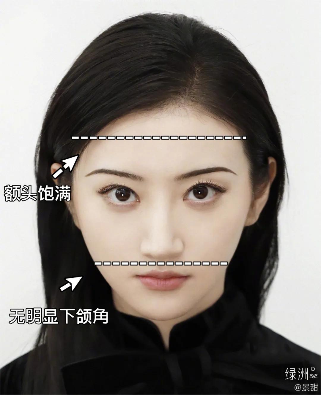 迪丽热巴什么脸型适合什么刘海,六种脸型的特点和适合的眉形