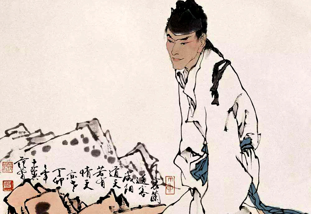 唐诗闲读：“我当二十不得意，一心愁谢如枯兰”