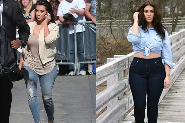 胯宽大腿粗怎么穿好看,腰细胯宽女生如何穿搭