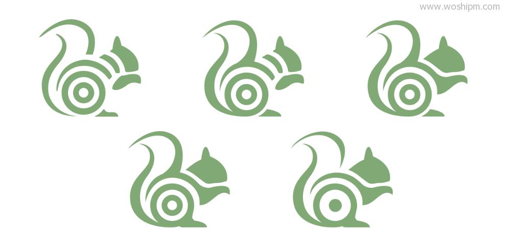 uc浏览器橙色和蓝色图标有区别吗,uc浏览器logo为什么是松鼠