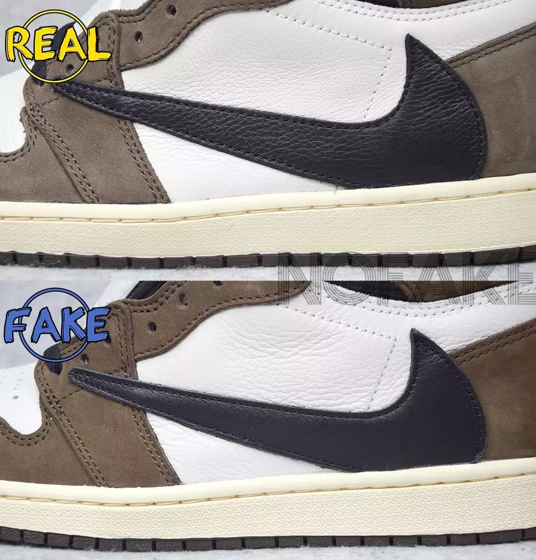 aj1倒钩真假对比鞋垫,aj1倒钩真假对比照