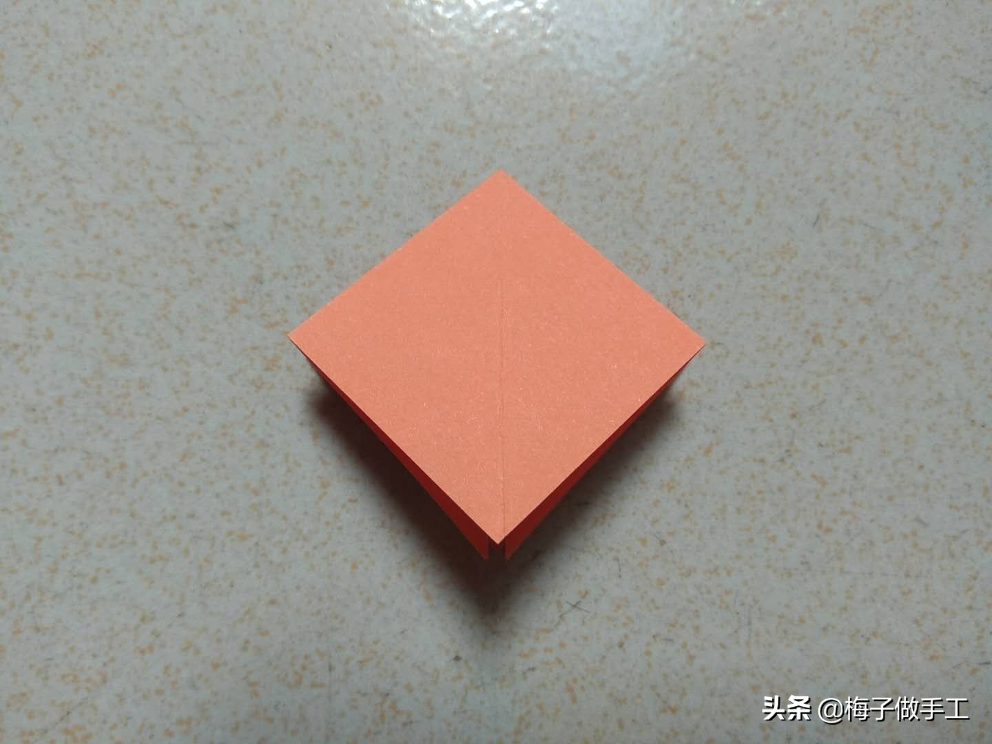 儿童折纸折一个小帽子,折纸手工折帽子