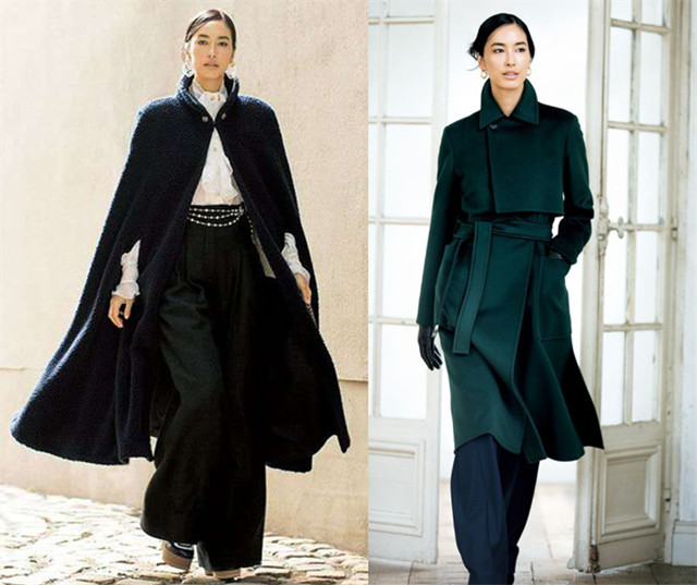 满大街长大衣搭配,长大衣如何穿搭