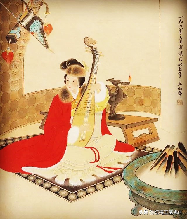 工笔画各种材料,讲讲工笔画的一些干货