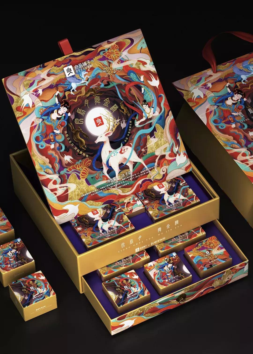 2019中秋节月饼包装,简单好做的中秋月饼礼盒