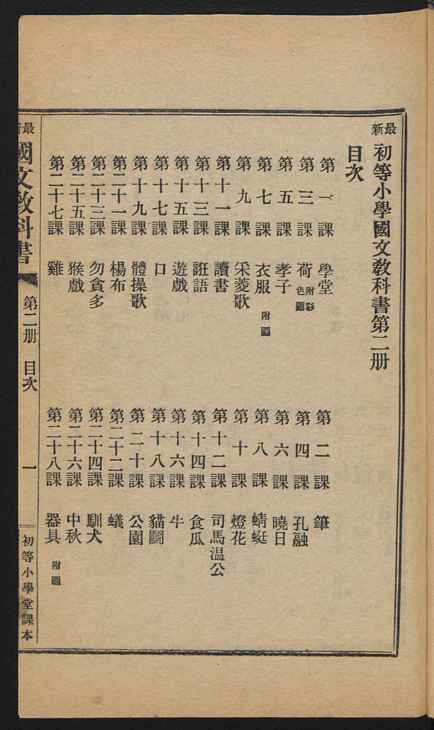 方相驱疫清光绪古籍国文教科书1910年第2册第12传承
