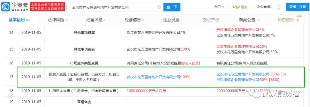 独家！旭辉或已终止与花样年就碧云天、汉正街两项目的合作