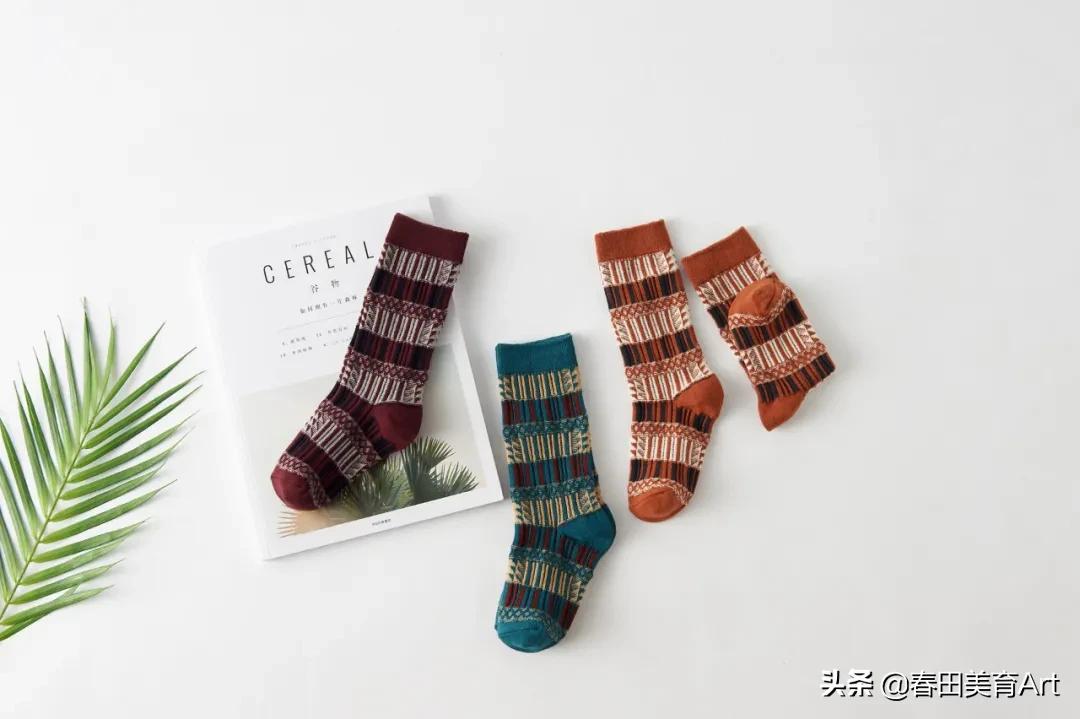 创意美术5-6岁课程袜子,少儿创意美术袜子