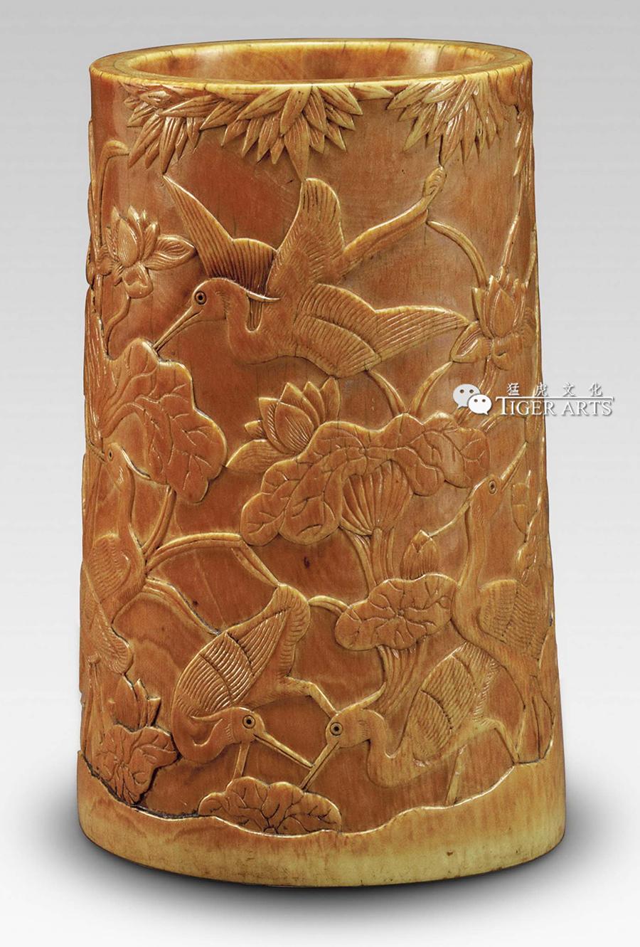 笔筒略谈｜猛虎文化