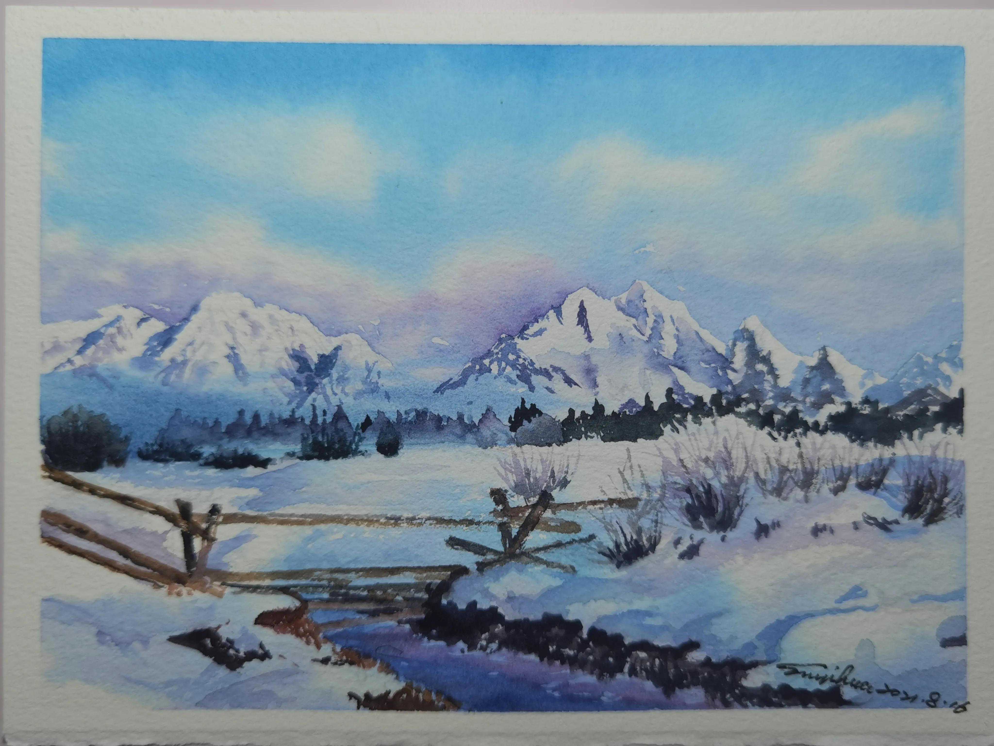 画吧画友作品欣赏,幸福原创画作品