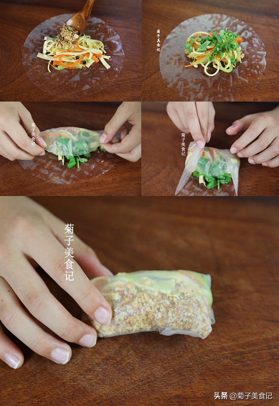 立春将至咬春吃春卷清淡爽口,过年的春卷怎样做才好吃