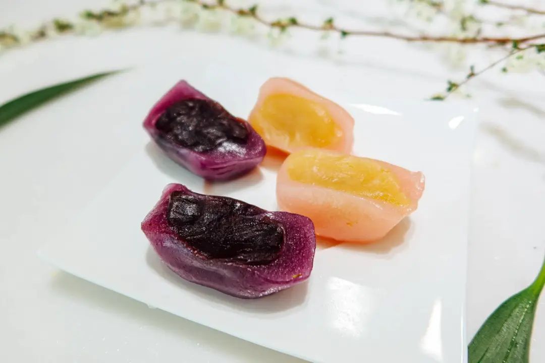 彩色青团试吃,各个牌子的青团试吃