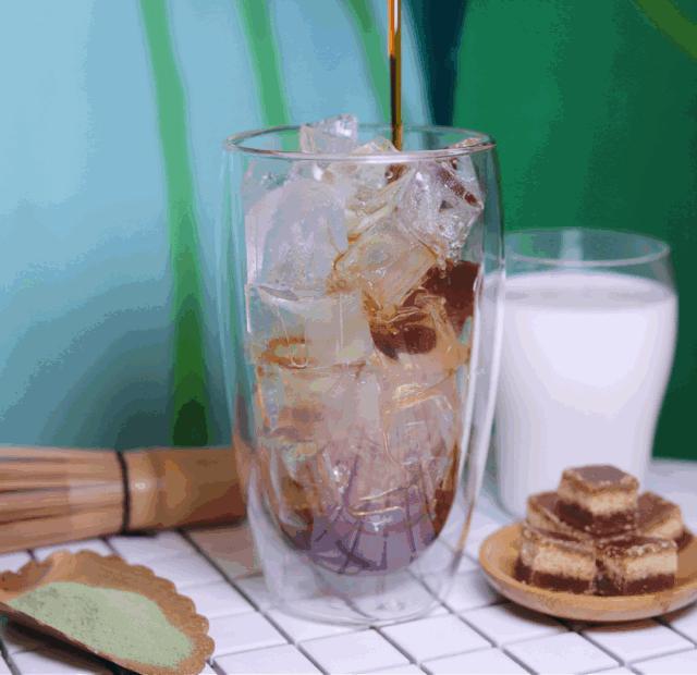 经典奶茶黑糖奶茶,好喝好看的黑糖奶茶