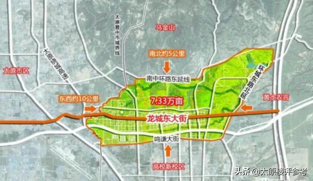 太原楼市价格洼地,太原龙城大街东延最新房价
