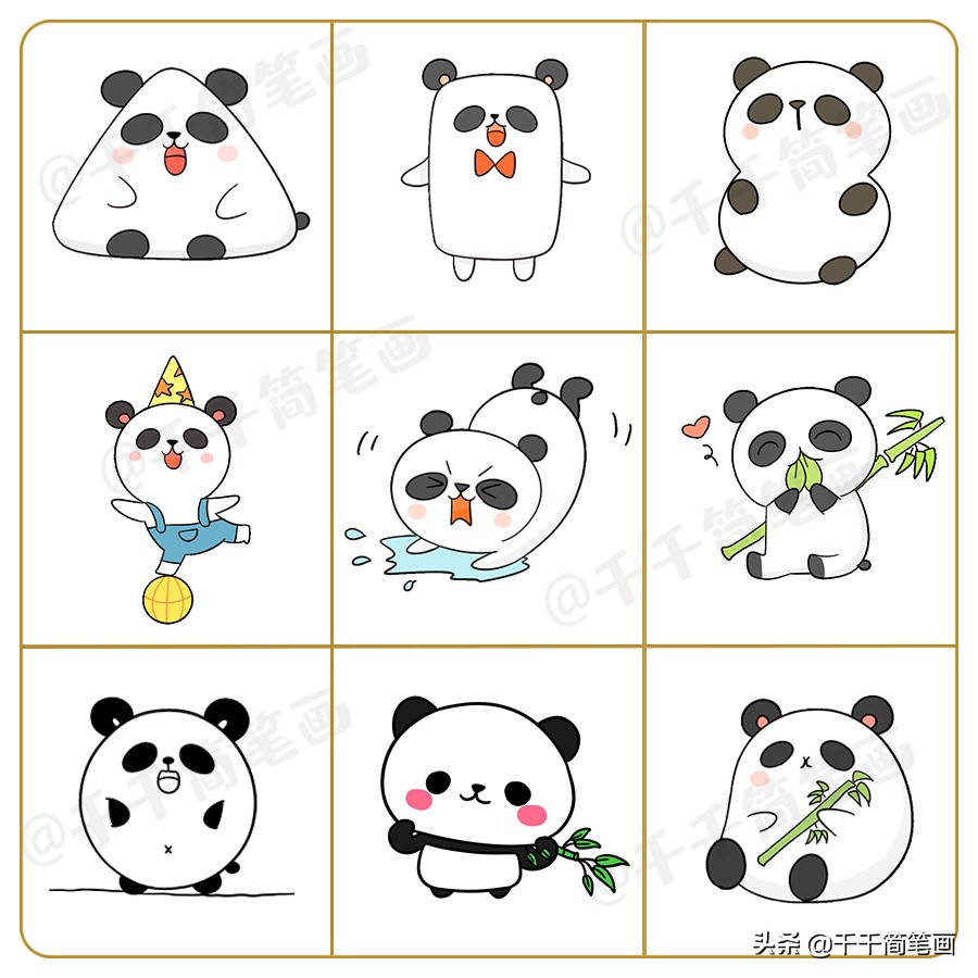 学画可爱的小甜甜还有小动物,学画可爱的小动物简笔画三到四岁