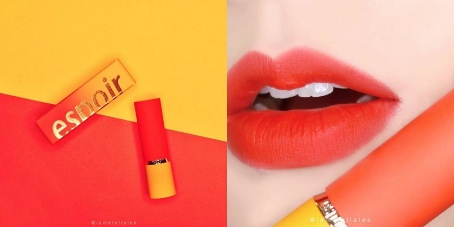 艾丝珀espoir唇膏试色,艾丝珀丝绒唇膏新款