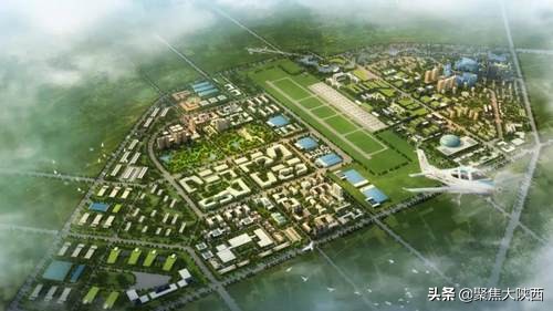 蓝田汤峪镇八里塬飞机场,蓝田通用机场需要搬迁的村子